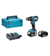 Makita Akutrell 18V 25/50nm BL komplekt (sisaldab DC18RC laadijat + 2x 5.0 ah akut)